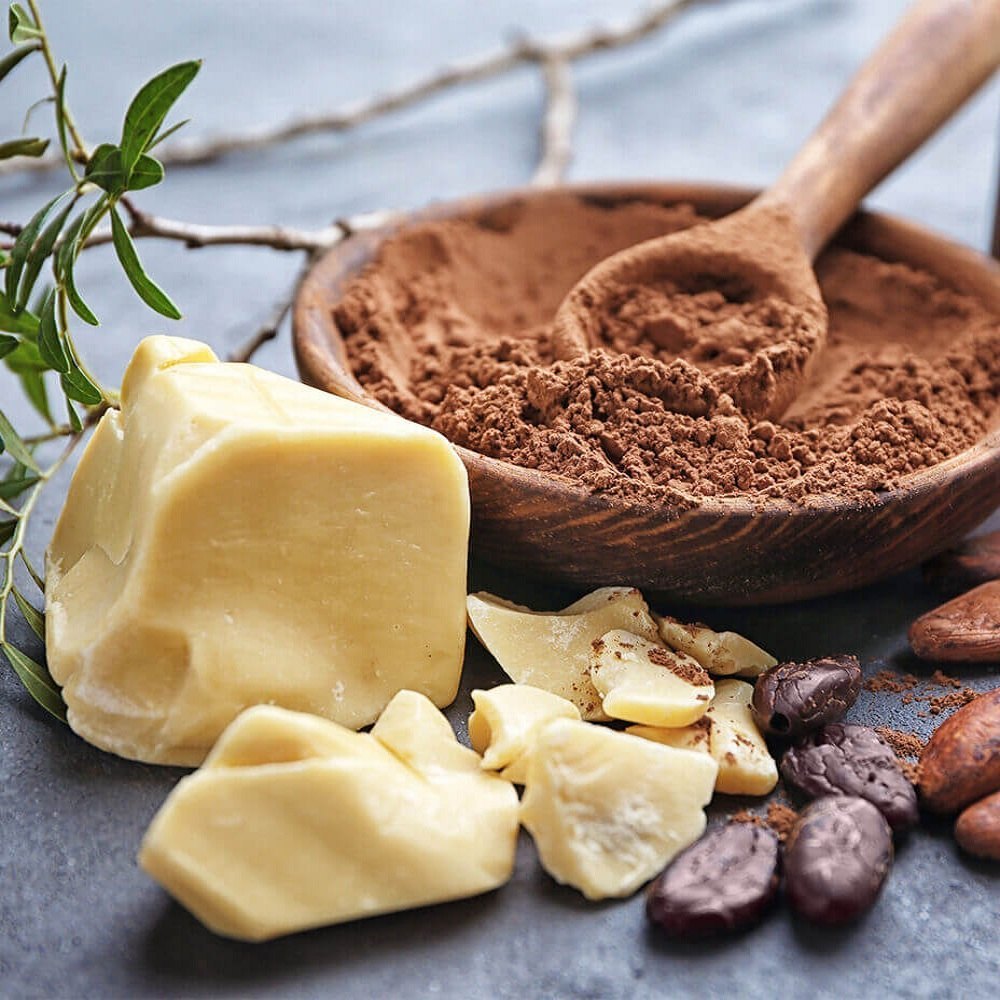 Cacao butter texture